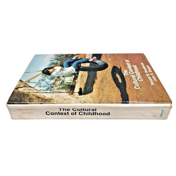 1976 The Cultural Context of Childhood by Ronald Henderson and John Bergan Used - Picture 2 of 11